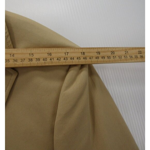 J Crew Sport Coat 40 Long Blazer Jacket Khaki Italian Fabric Cotton - Picture 7 of 12